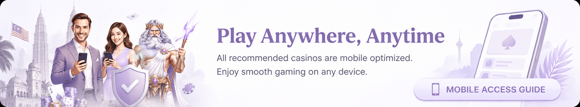 Mobile access guide for reviewed casino brands